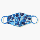 Bape Abc Camo Face Mask Blue