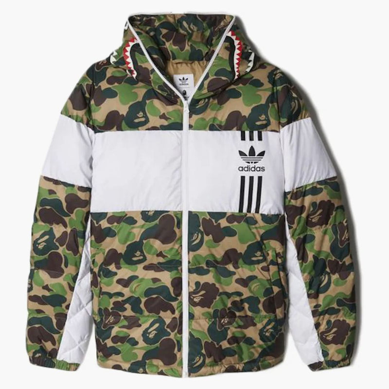 Bape X Adidas Shark Buffer Jacket Buy at Hypeneedz