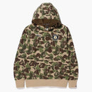 Bape X Puma Abc Camo Pullover Hoodie Green