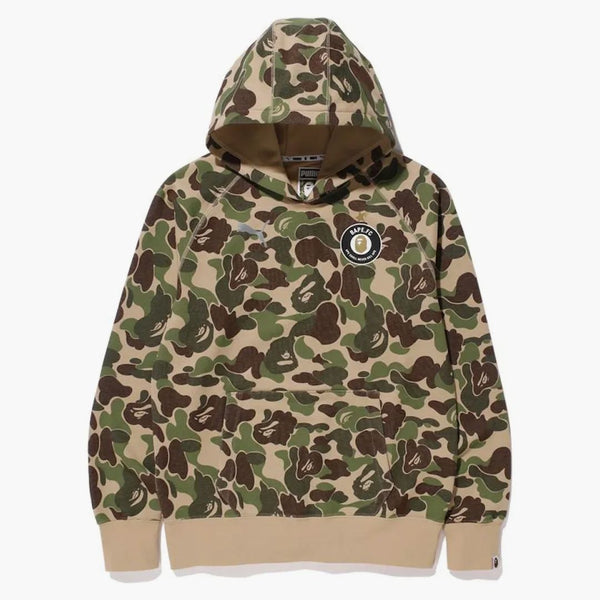 BAPE X PUMA ABC Camo Pullover Hoodie Green