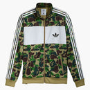 BAPE X adidas ABC Camo Track Jacket Green