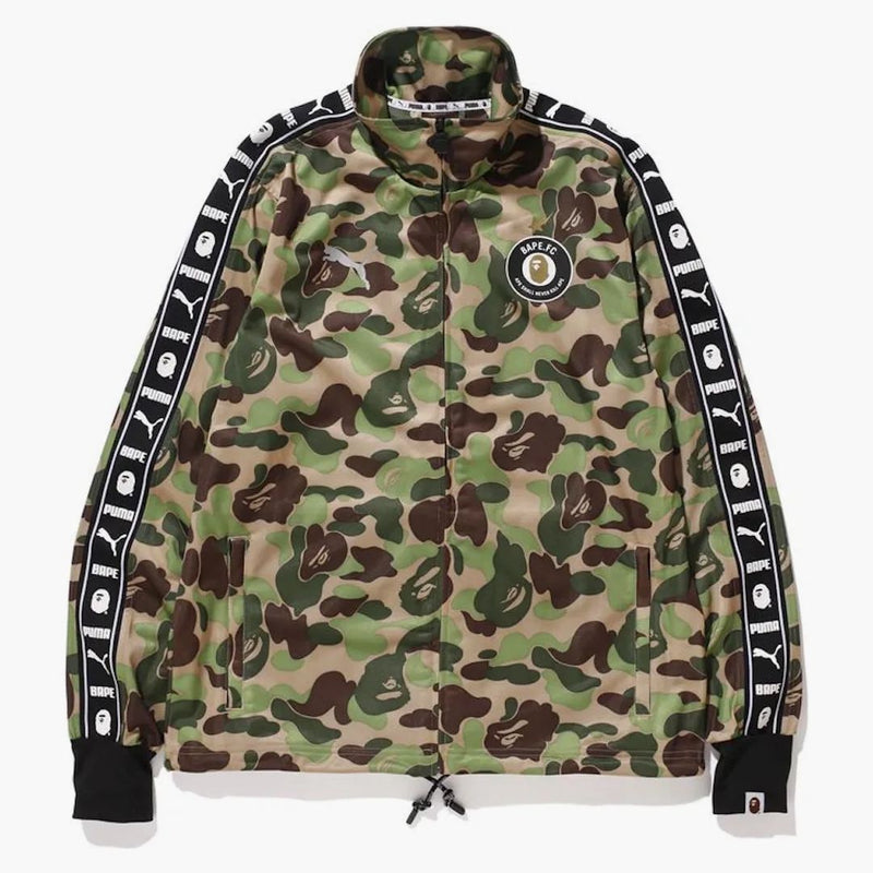 BAPE X PUMA ABC CAMO tréninková bunda zelená