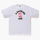 Bape abc college tea white/pink