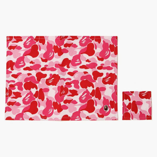 BAPE ABC Placemat a dráha růžová