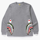 Bape Abc Side Shark L/S Tea Gray/Green