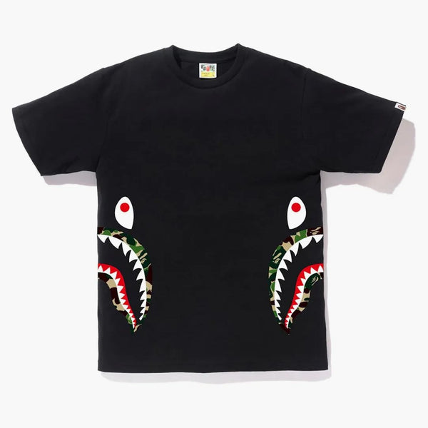 BAPE ABC Side Shark Té negro/verde