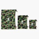 Bape Abc Gadgets Pouch Set Set Green