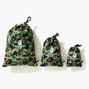 Bape Abc Gadgets Pouch Set Set Green