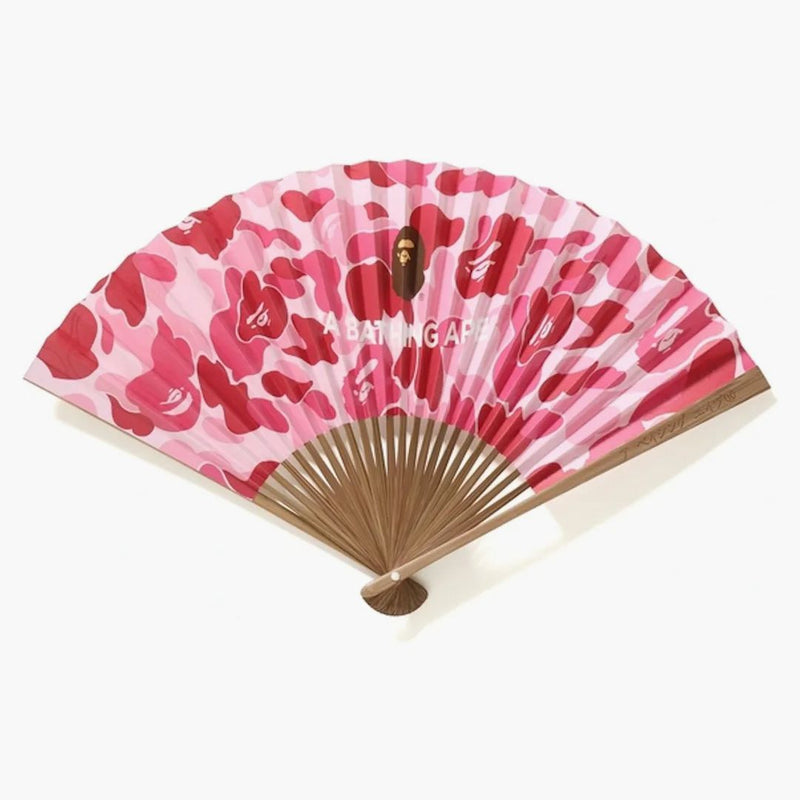BAPE ABC JAPONSKÝ Skládací ventilátor červená