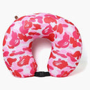 BAPE ABC Neck cuscino cuscino rosa