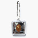 Bape Ape Head City Camo Keychain Black