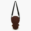 Bape Baby Milo Plush Cross Bag Brown