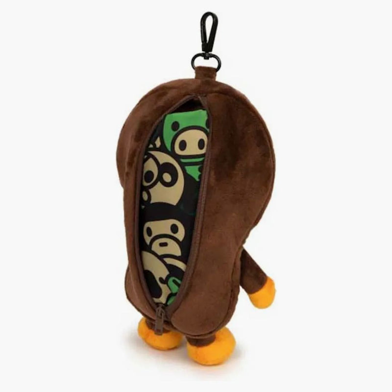 Bape Baby Milo Plush Recycle Bag Army Green