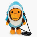 Bape Baby Milo Plush Shark Mobile Bag Blue
