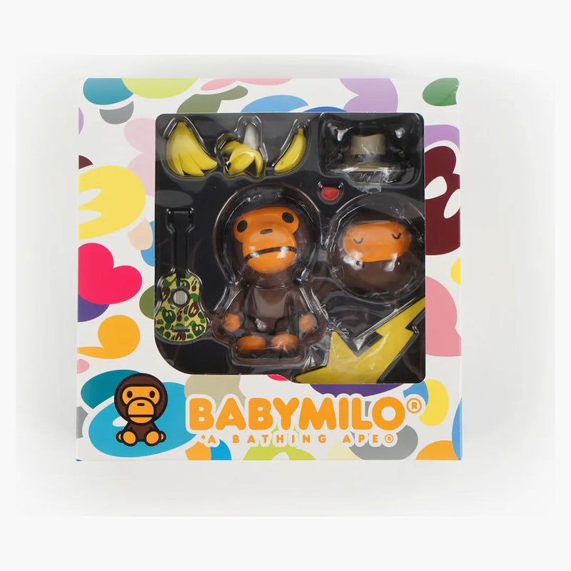 Bape Baby Milo Revoltech Yamaguchi Figure Brown