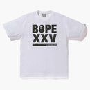 BAPE BAPEXCLUSIVE AOYAMA XXV TEE White