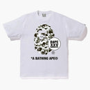 BAPE BAPEXCLUSIVE KYOTO XXV APE HEAD TEE White
