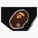 BAPE BIG HEAD HEAD Pletení čepice černá