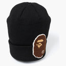 BAPE BIG HEAD HEAD Pletení čepice černá