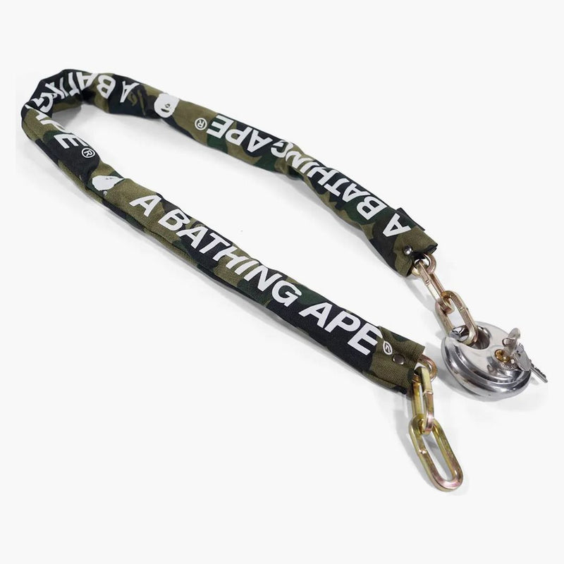 Bape 1st Camo BMX Chain Lock Lock Green