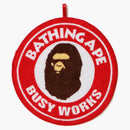 Bape Busy Works Hand Towel Red