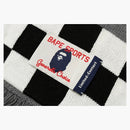 Bape Checker Knit Scarf Black