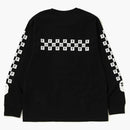 Bape Checker l/s tea black