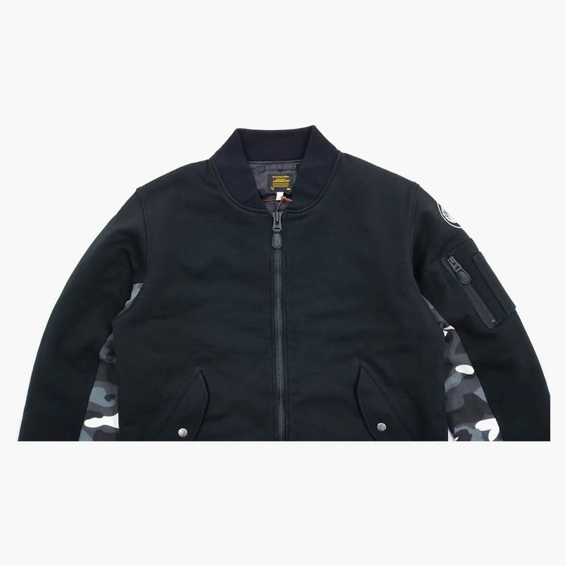 Bapce Batt Cotton MA1 Bomber Bunda Black/Glow