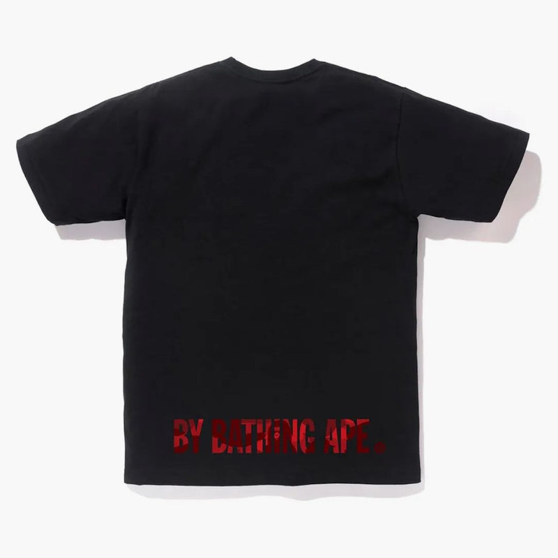 Bape Color Camo Ape Face Tea Black/Red