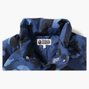 Bape Color Camo Classic Down Jacket Navy