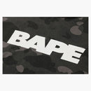 BAPE Color Camo poškození Široký svetr mikina černá