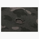 BAPE Color Camo poškození Široký svetr mikina černá