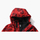 Bape Color Camo Snowboard Jacket M red