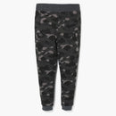 Bape Color Camo Tiger Slim Sweat Pants Black