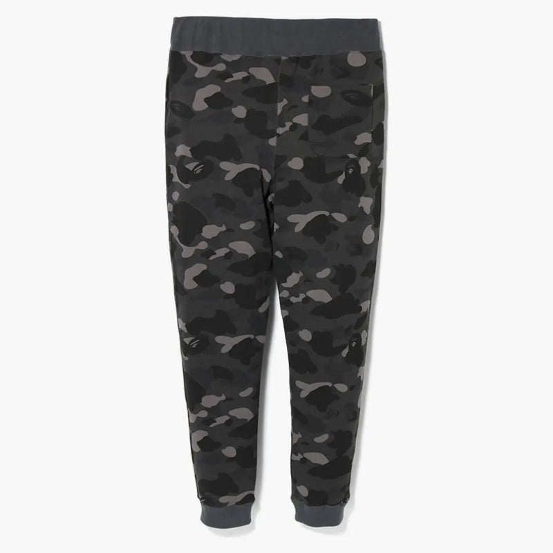 Bape Color Camo Tiger Slim Shetové kalhoty černé