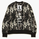 Bape Forest Camo Wide Crewneck Black