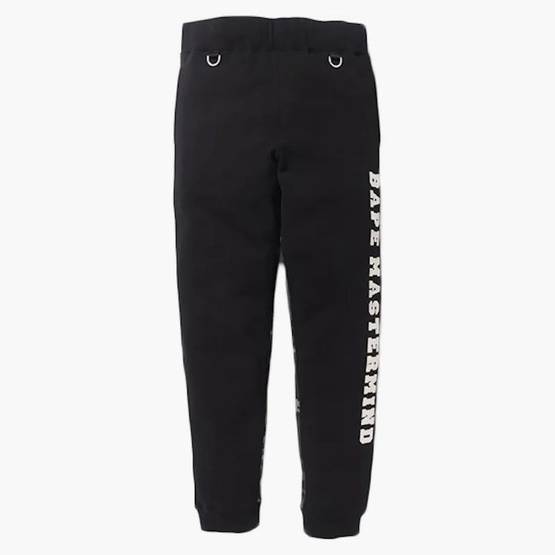 BAPE X Mastermind Japonia Half Camo Craniu Panouri negre Negru