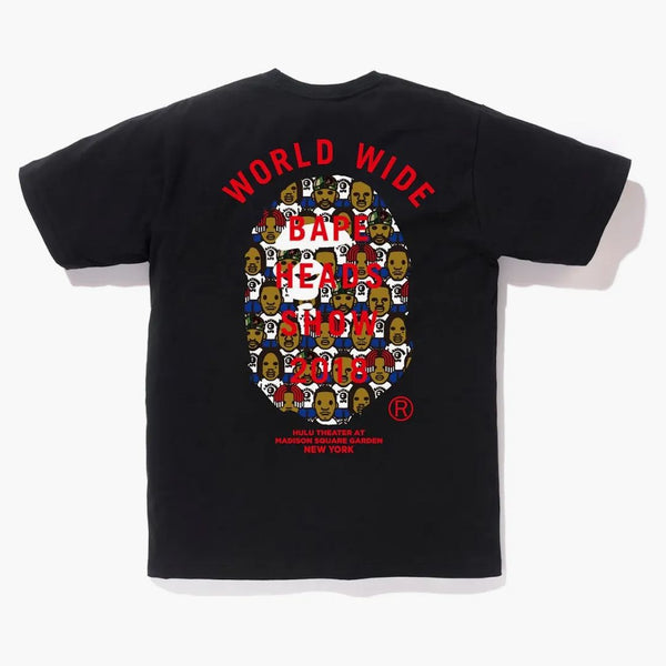 Bape Heads Show Tea Black