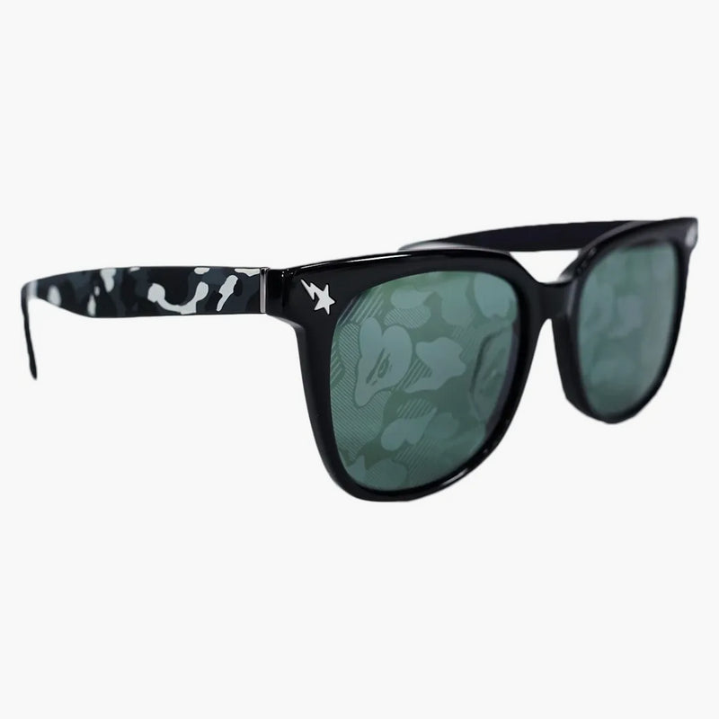 BAPE JACQUARD LINE ABC Camo Lenses City Camo Stramponi Black