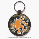 Bape Keith Haring Key Ring Green