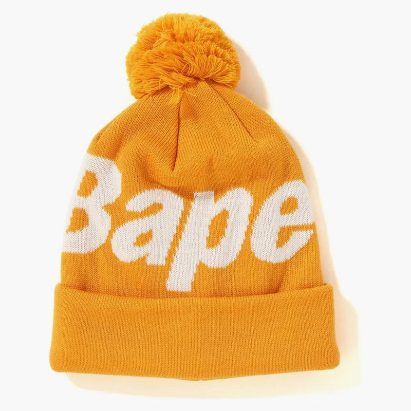 Bape Knit Cap Amarillo