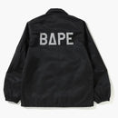 Bape Ma-1 Detail Coach Jacket Black