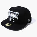 BAPE NYC LOGO NEW ERA CAP CAP Black