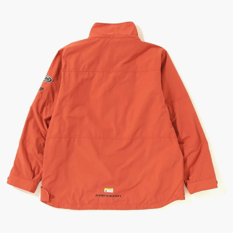 Bape sweater anorak orange