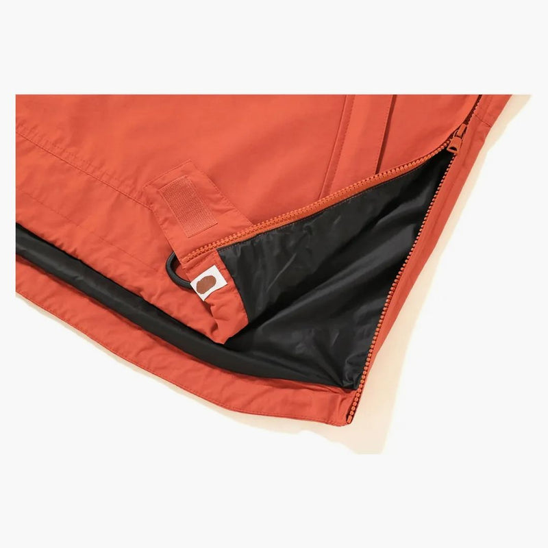 Bape sweater anorak orange