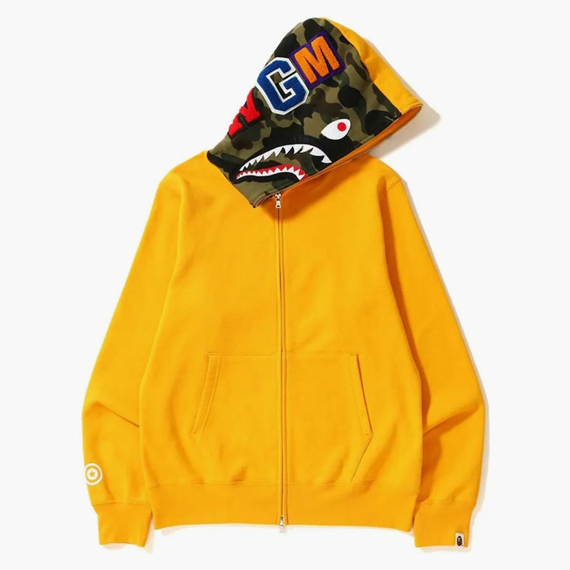 BAPE Shark Full Zip Soodie Amarillo