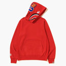 Bape Shark Pullover Hoodie Red