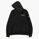 BAPE SHARK Wide Pullover Hoodie Black