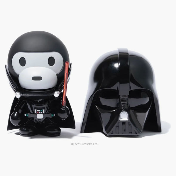 Bape Star Wars x Baby Milo Vcd Darth Vader Black