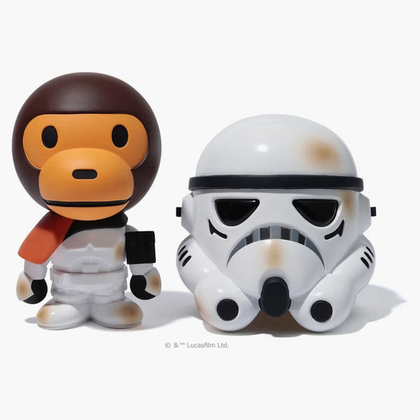 Bape Star Wars X Baby Milo VCD Sandtrooper White